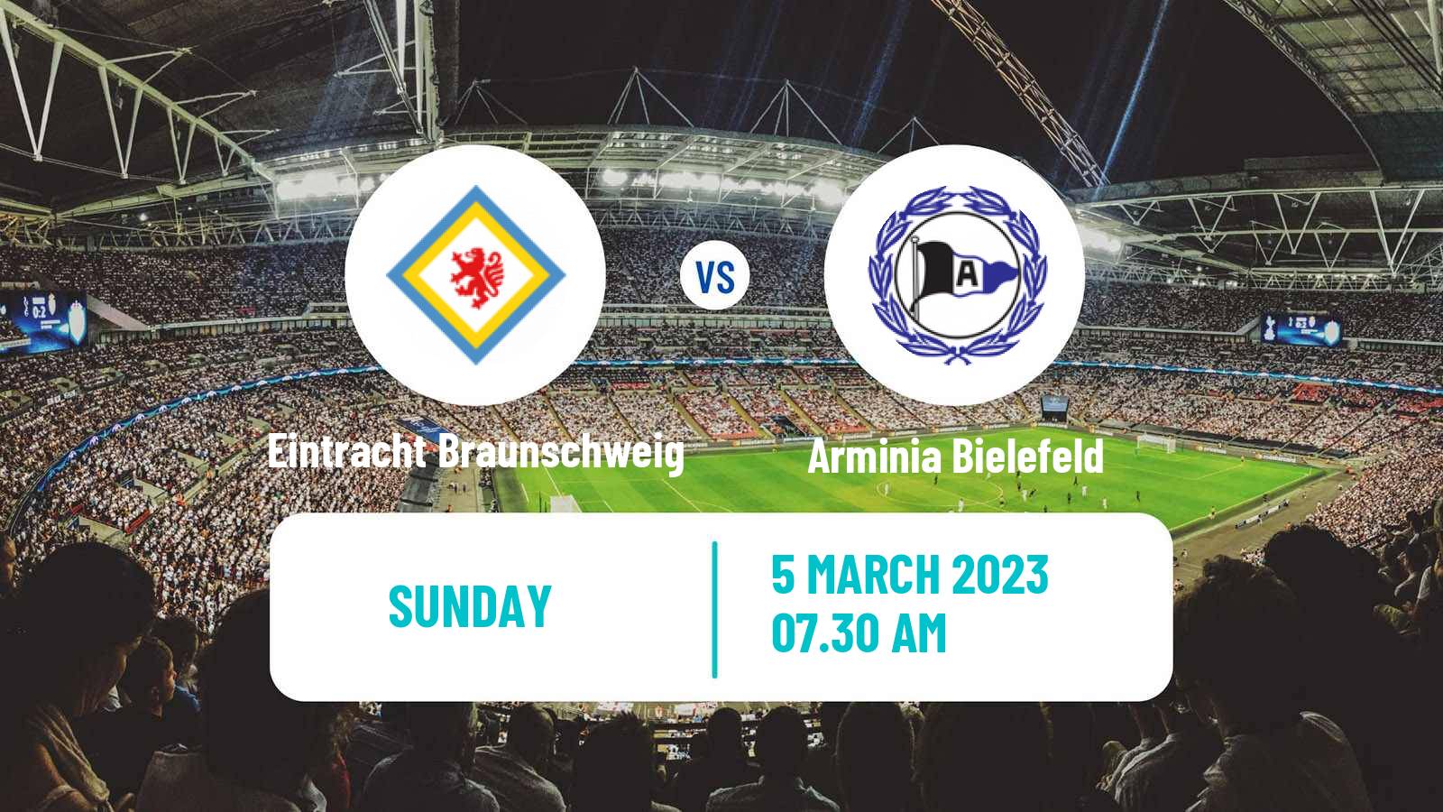 Soccer German 2 Bundesliga Eintracht Braunschweig - Arminia Bielefeld