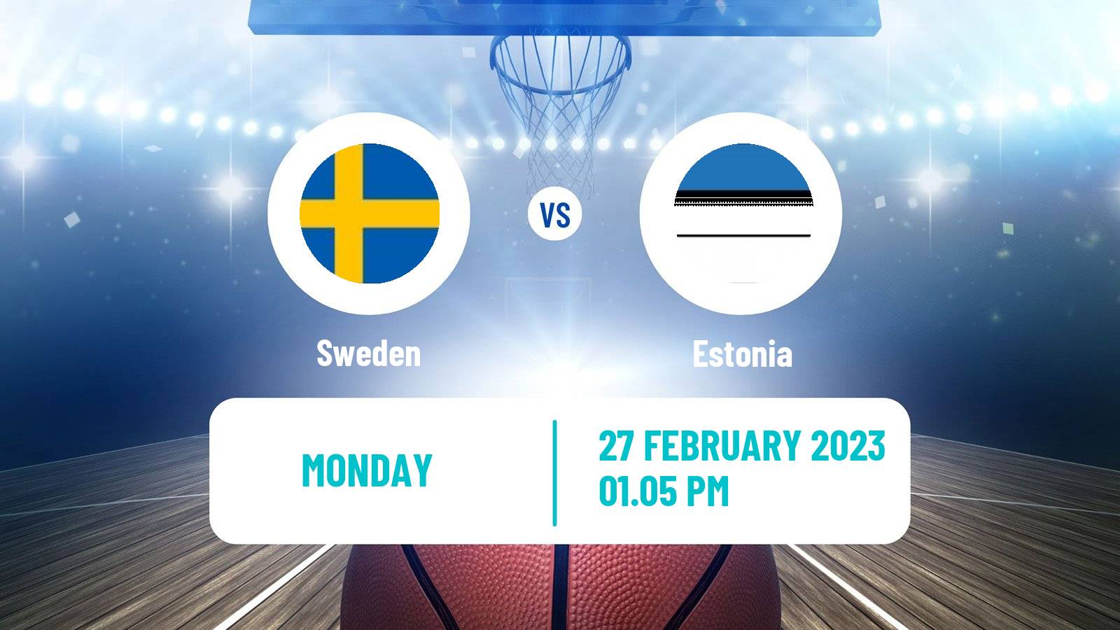 Basketball World Championship Basketball Sweden - Estonia