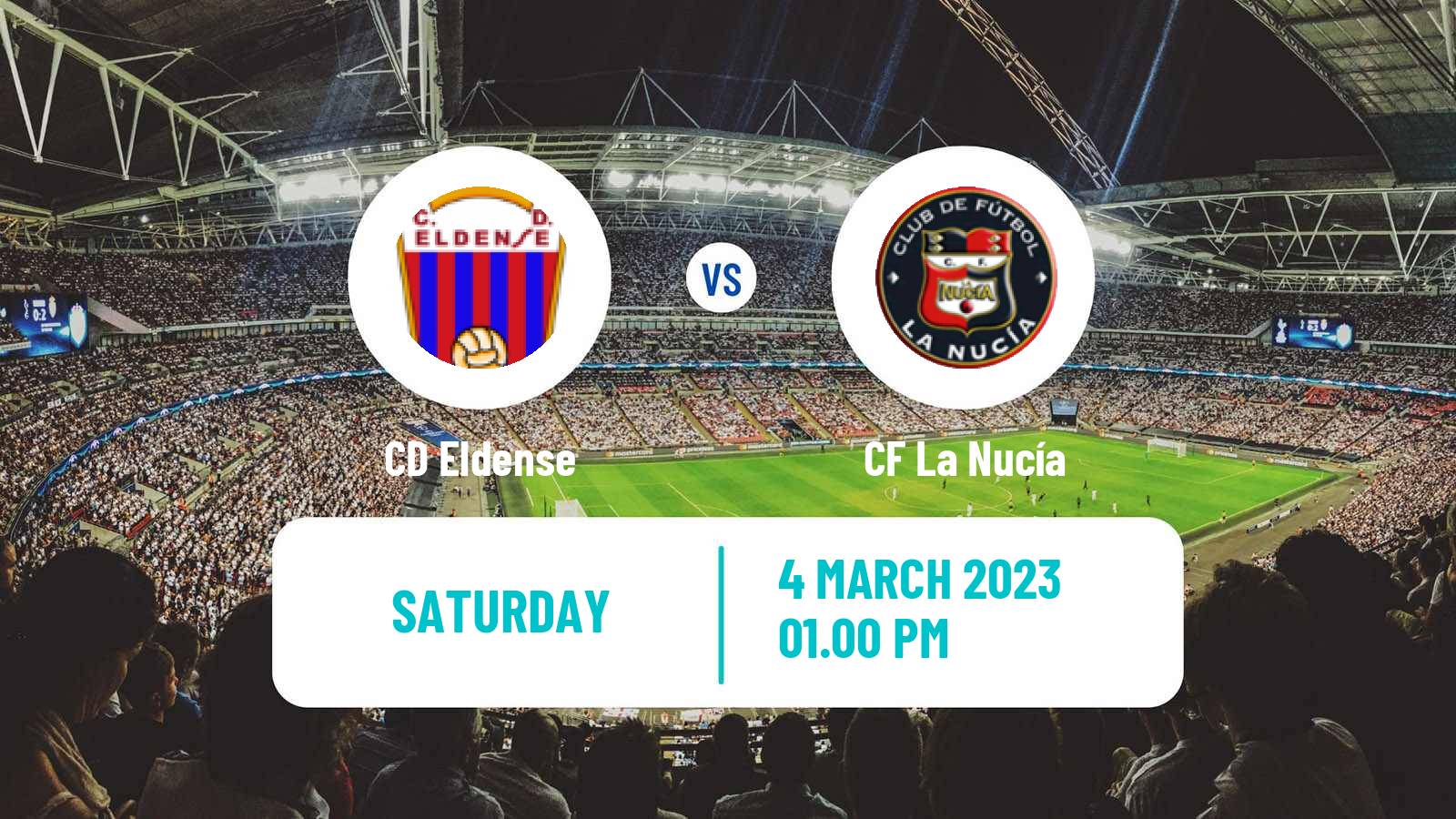 Soccer Spanish Primera RFEF Group 2 Eldense - La Nucía