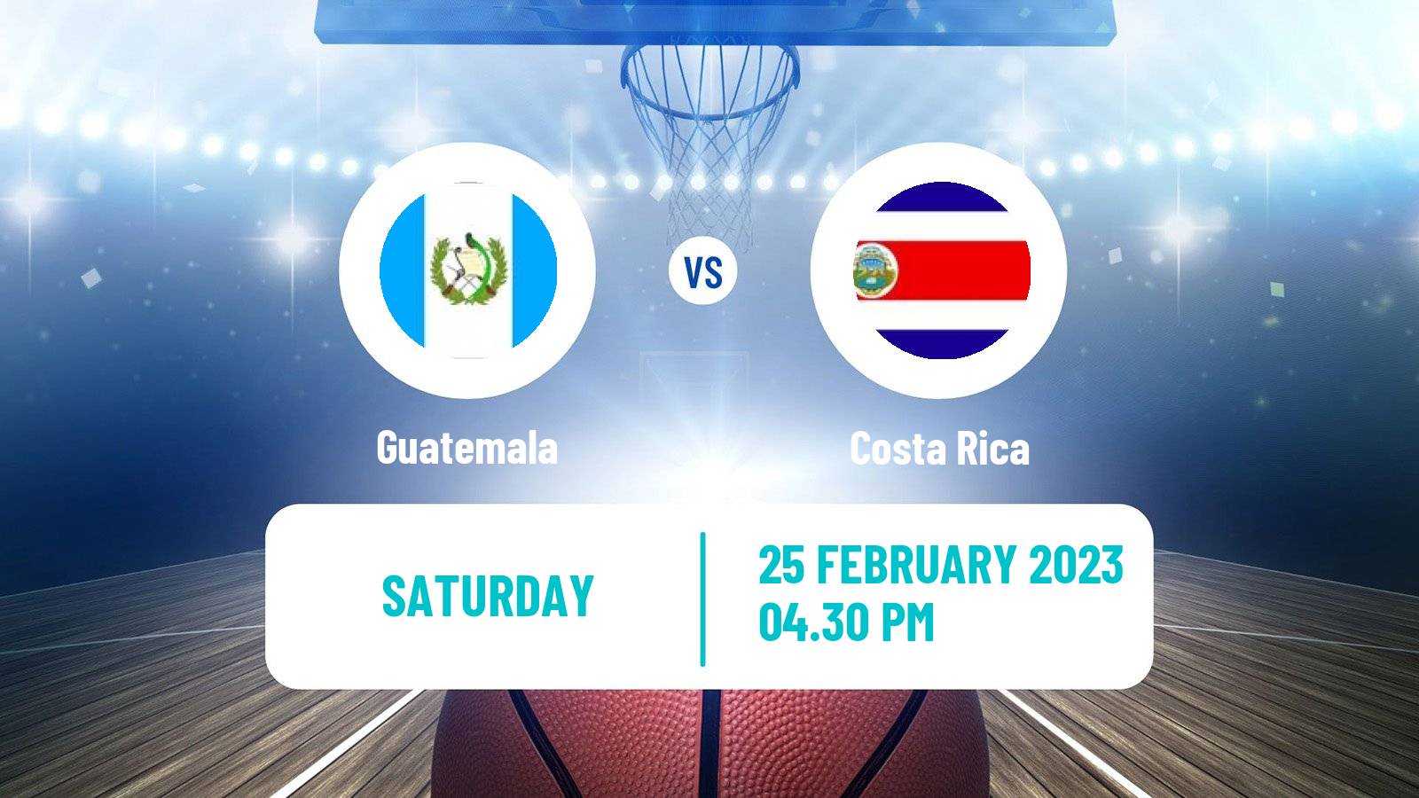 Basketball AmeriCup Basketball Guatemala - Costa Rica