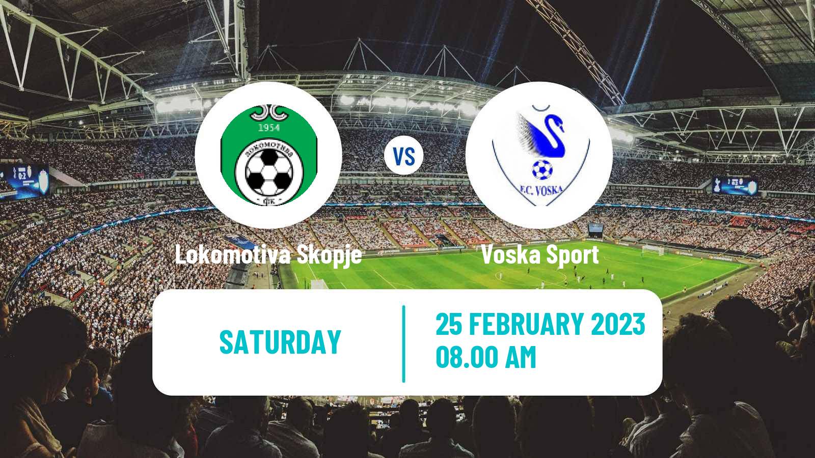 Soccer North Macedonian 2 MFL Lokomotiva Skopje - Voska Sport
