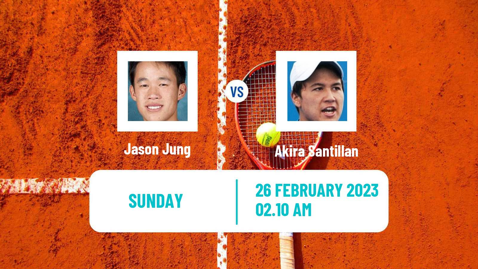 Tennis ATP Challenger Jason Jung - Akira Santillan