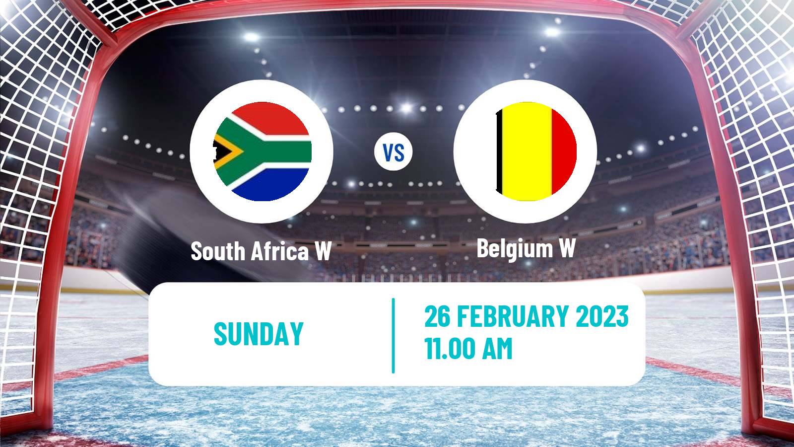 Hockey IIHF World Championship IIB Women South Africa W - Belgium W