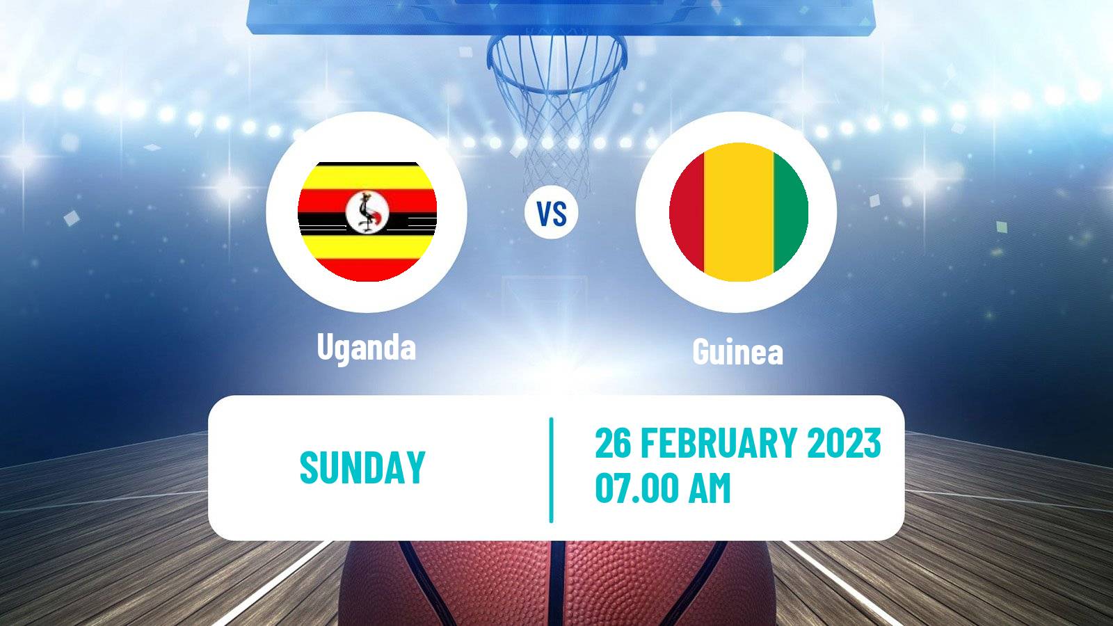 Basketball World Championship Basketball Uganda - Guinea