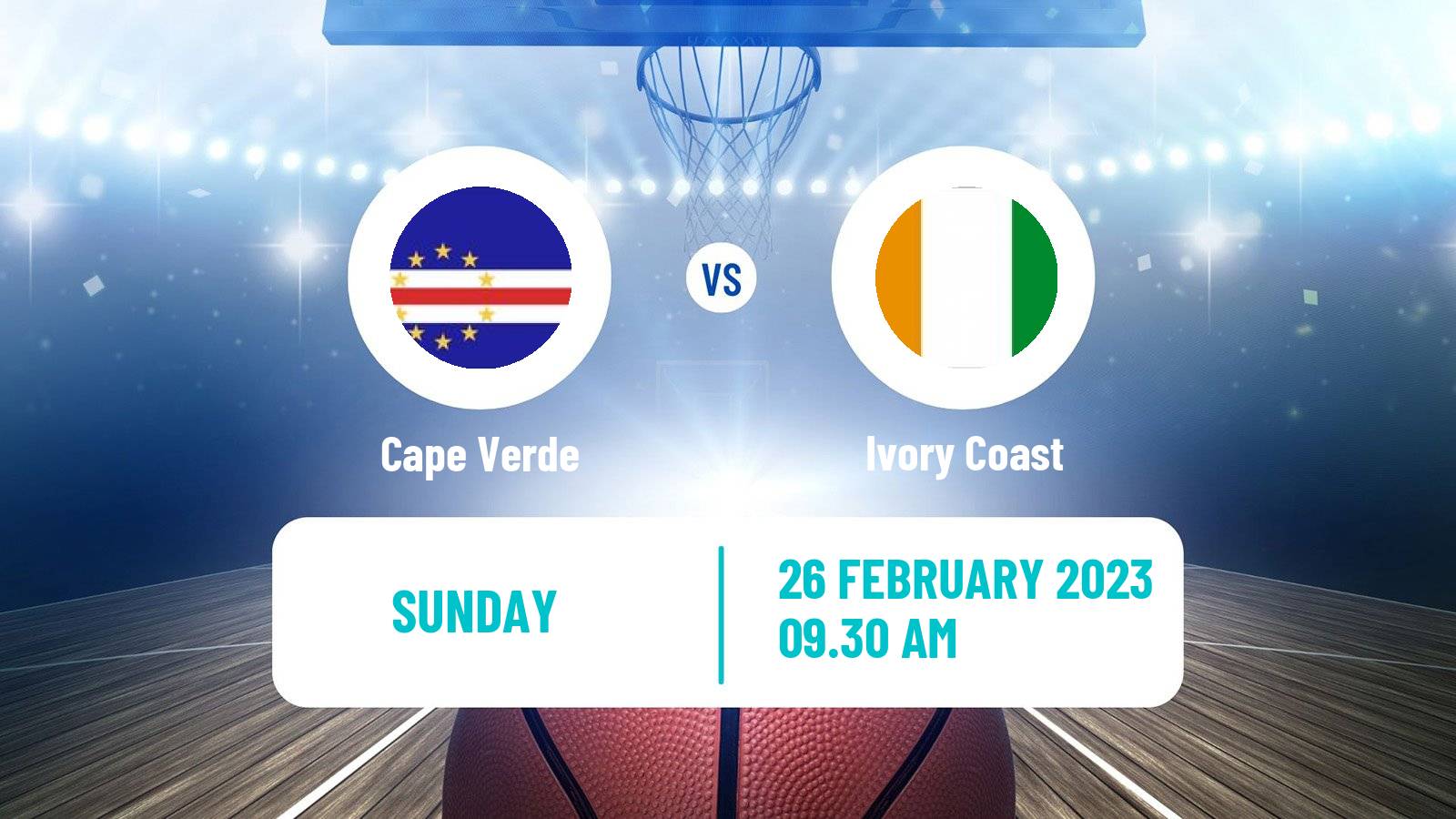 Basketball World Championship Basketball Cape Verde - Ivory Coast