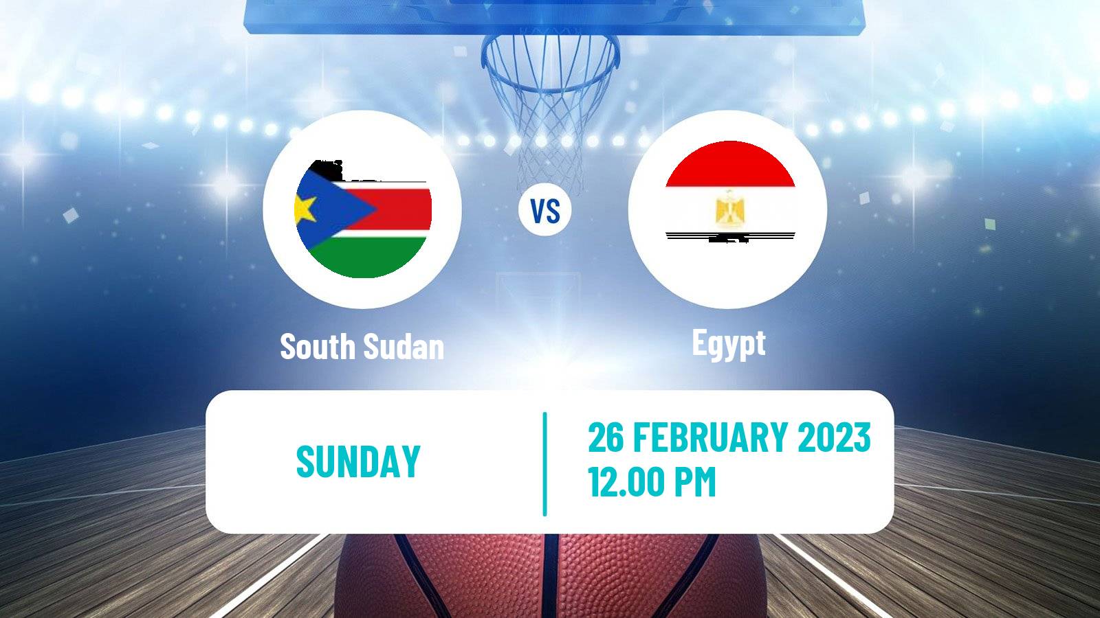 Basketball World Championship Basketball South Sudan - Egypt