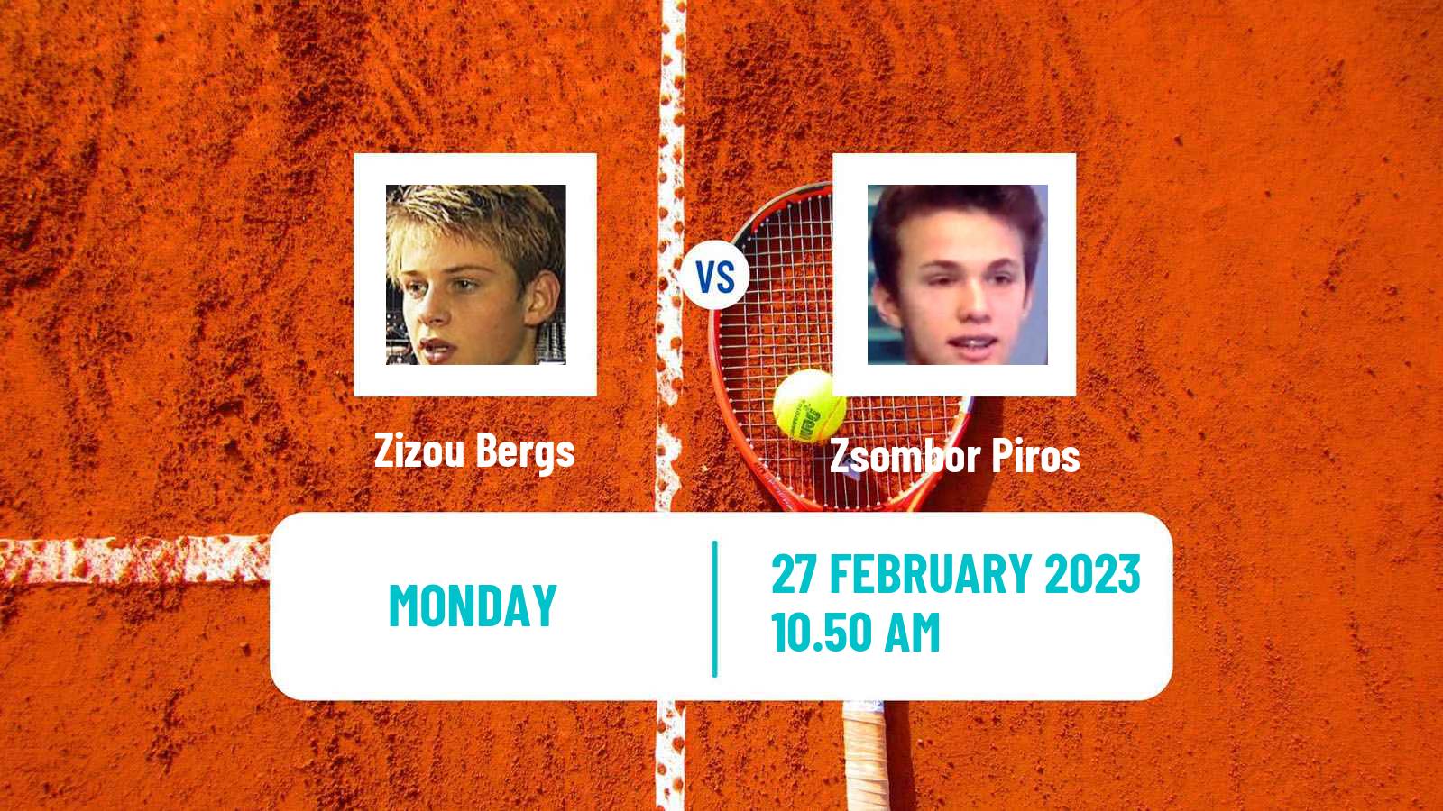 Tennis ATP Challenger Zizou Bergs - Zsombor Piros