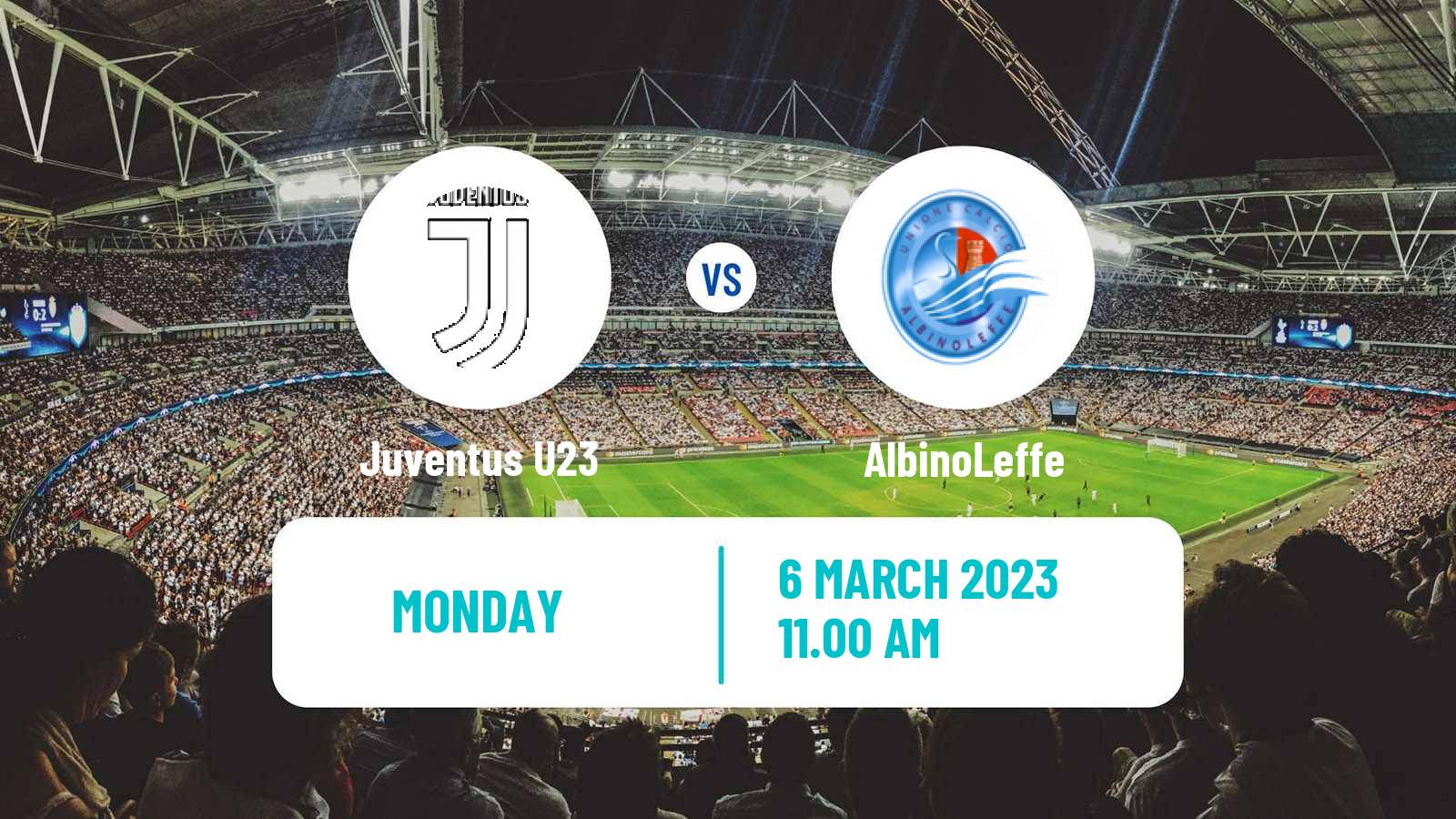 Soccer Italian Serie C Group A Juventus U23 - AlbinoLeffe