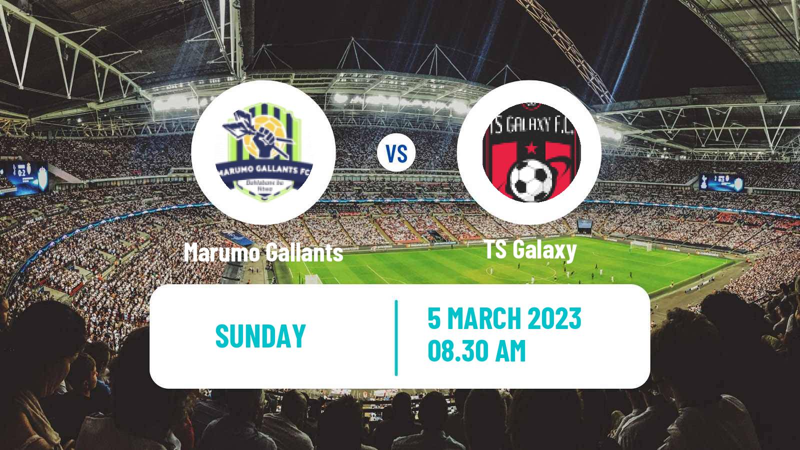 Soccer South African Premier Soccer League Marumo Gallants - TS Galaxy