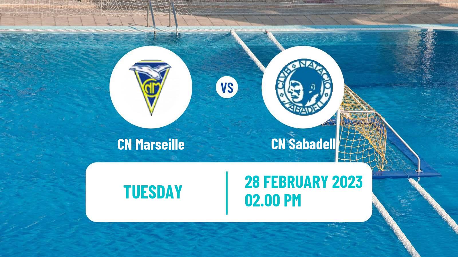 Water polo Champions League Water Polo CN Marseille - Sabadell