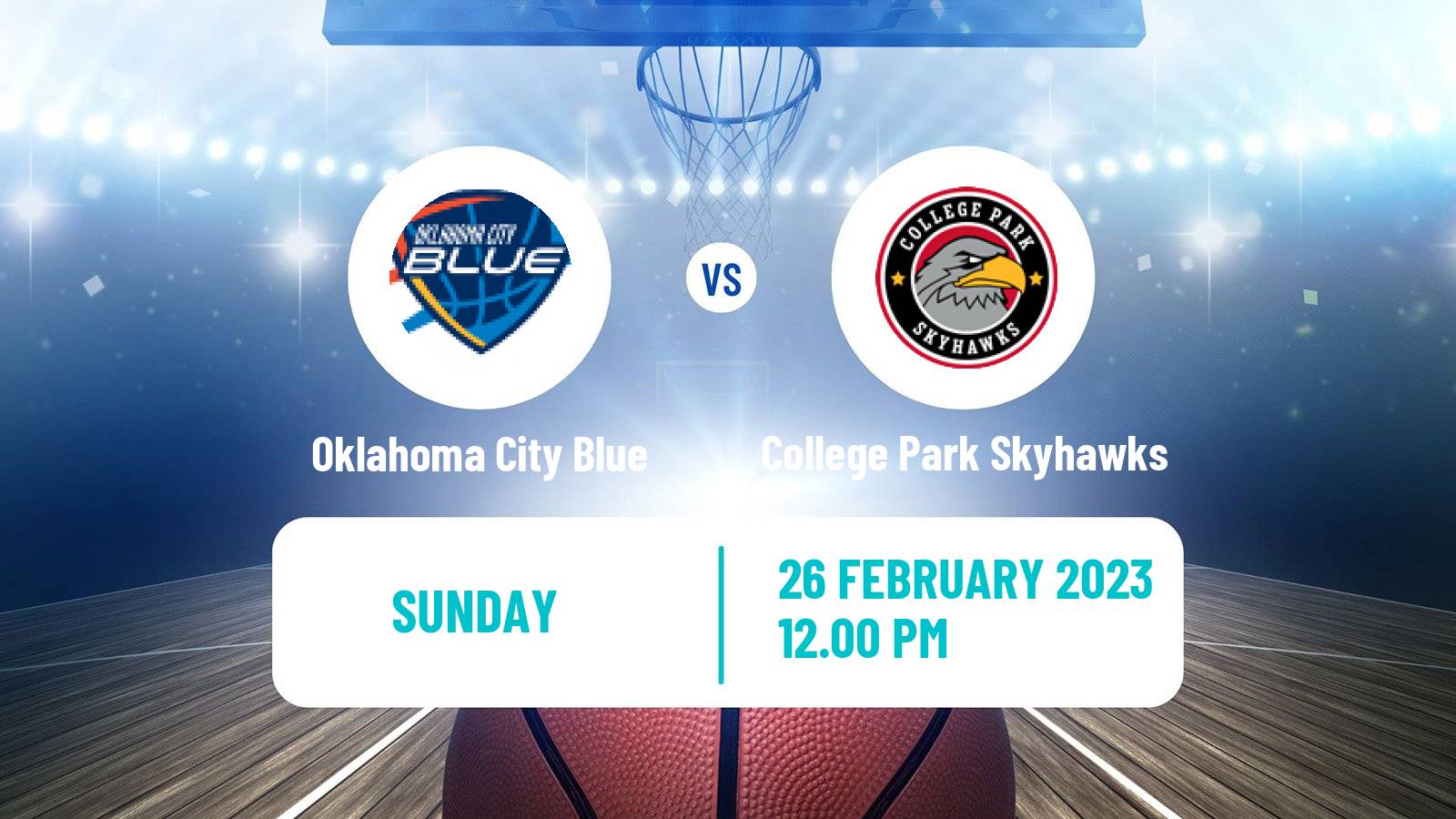 Basketball NBA G-League Oklahoma City Blue - College Park Skyhawks