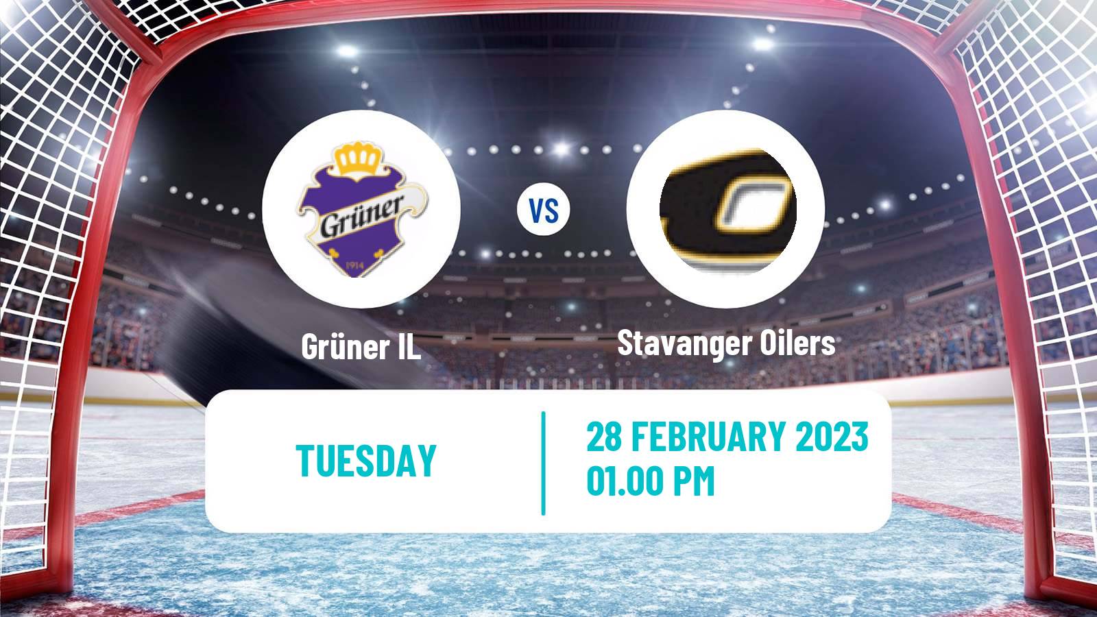 Hockey Norwegian Ligaen Hockey Grüner - Stavanger Oilers