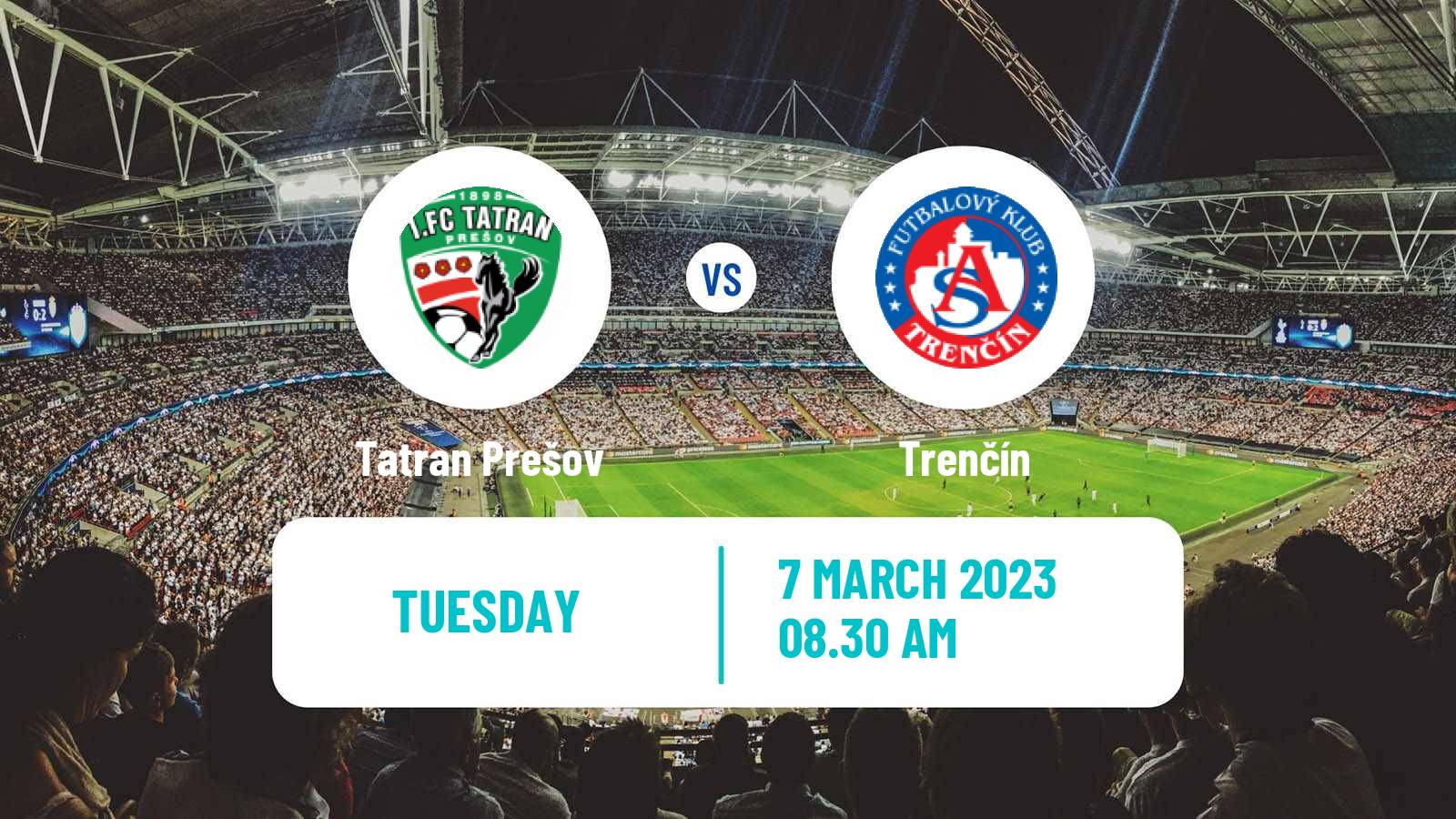 Soccer Slovak Cup Tatran Prešov - Trenčín