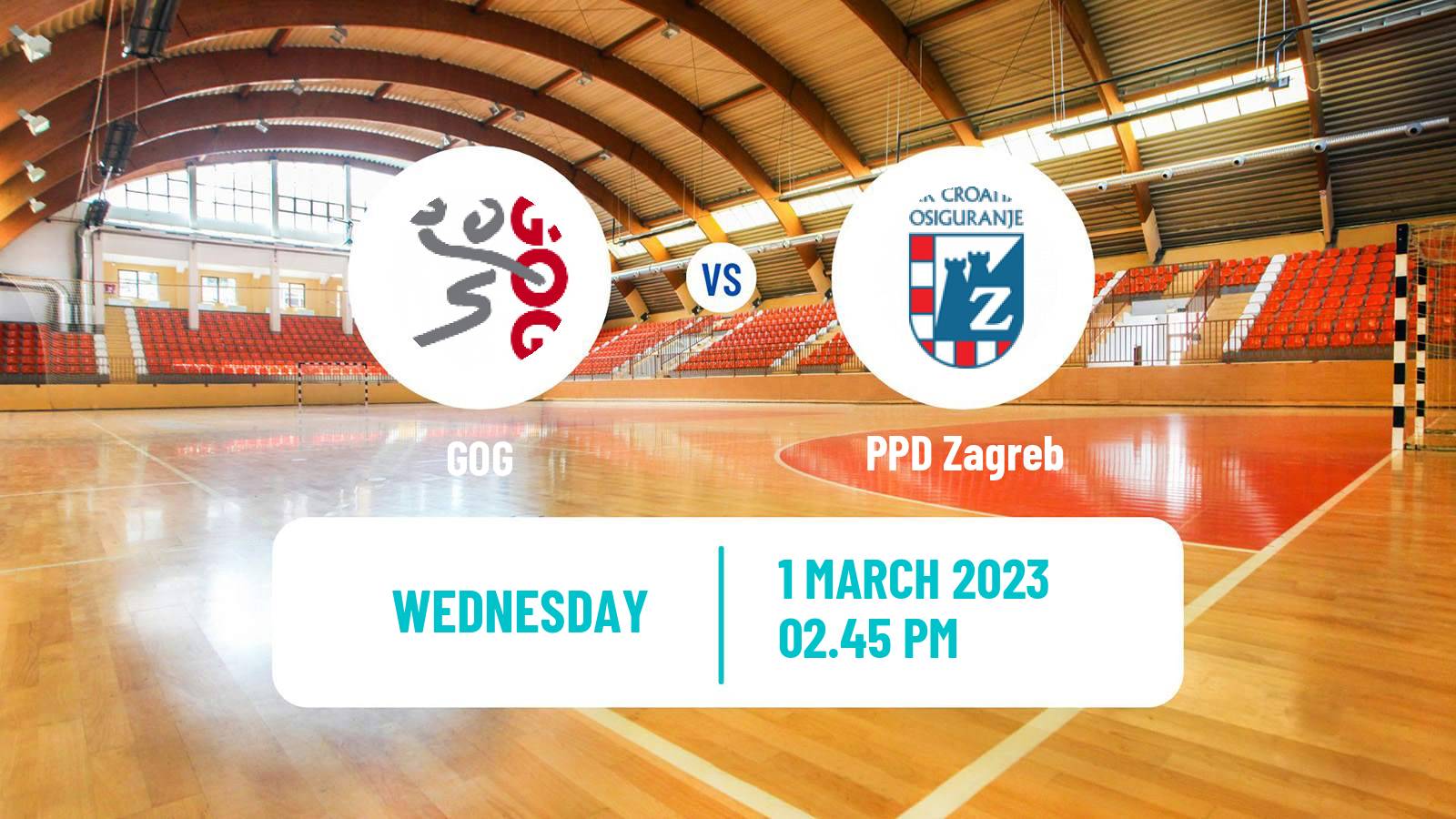 Handball EHF Champions League GOG - PPD Zagreb