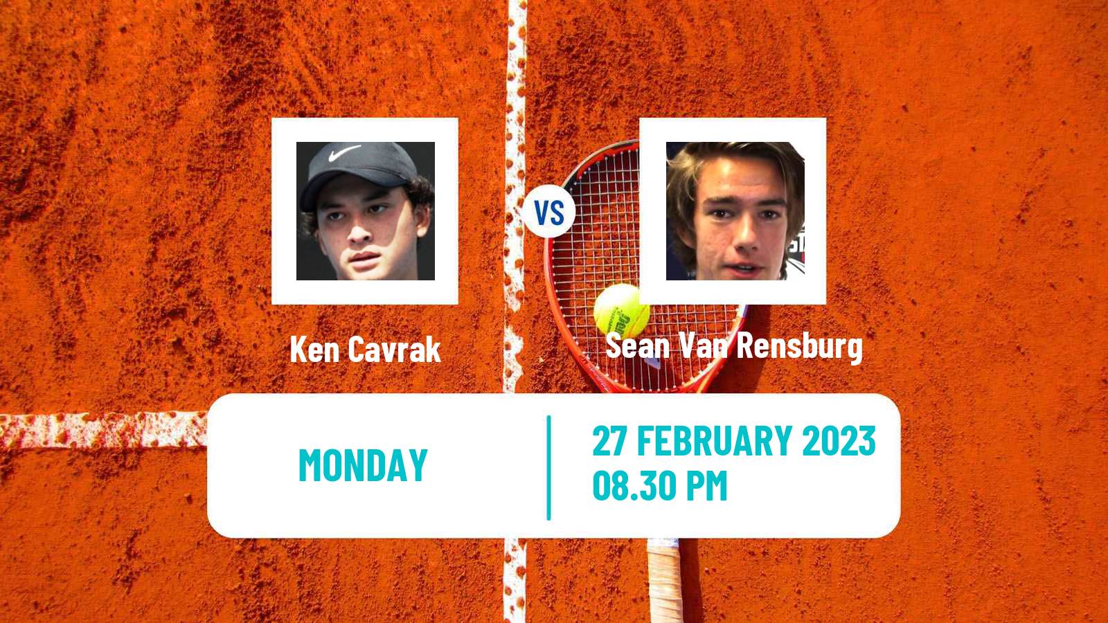 Tennis ITF Tournaments Ken Cavrak - Sean Van Rensburg