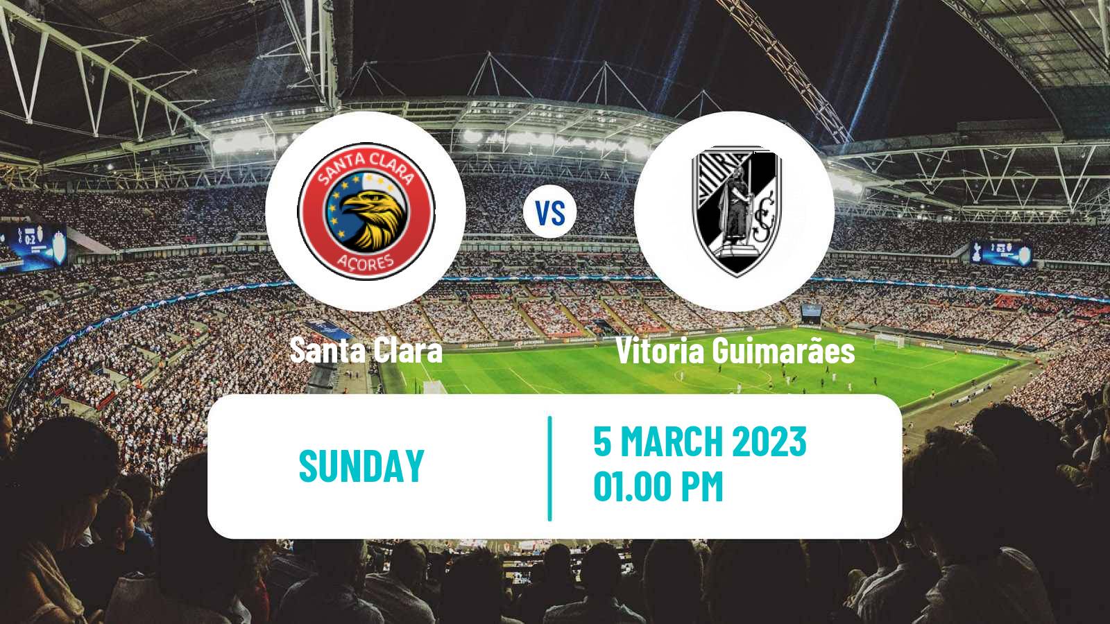 Soccer Liga Portugal Santa Clara - Vitoria Guimarães