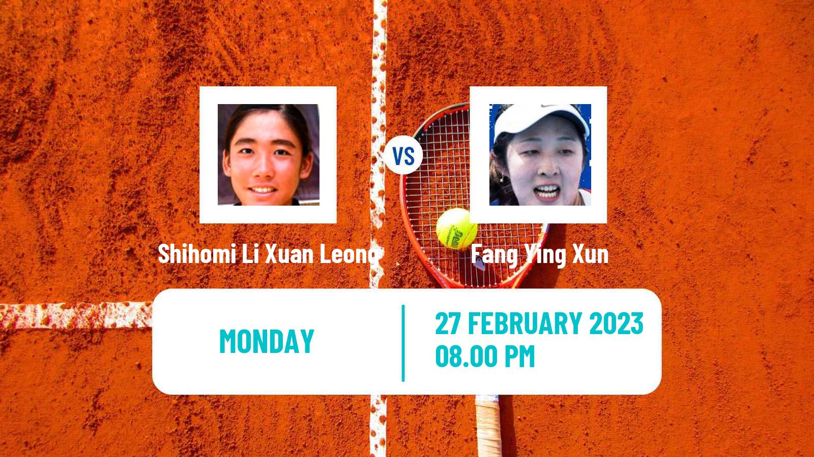 Tennis ITF Tournaments Shihomi Li Xuan Leong - Fang Ying Xun