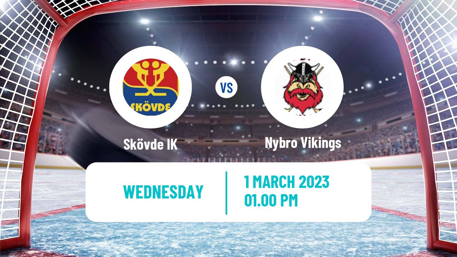 Hockey Swedish Hockey AllEttan Södra Skövde - Nybro Vikings