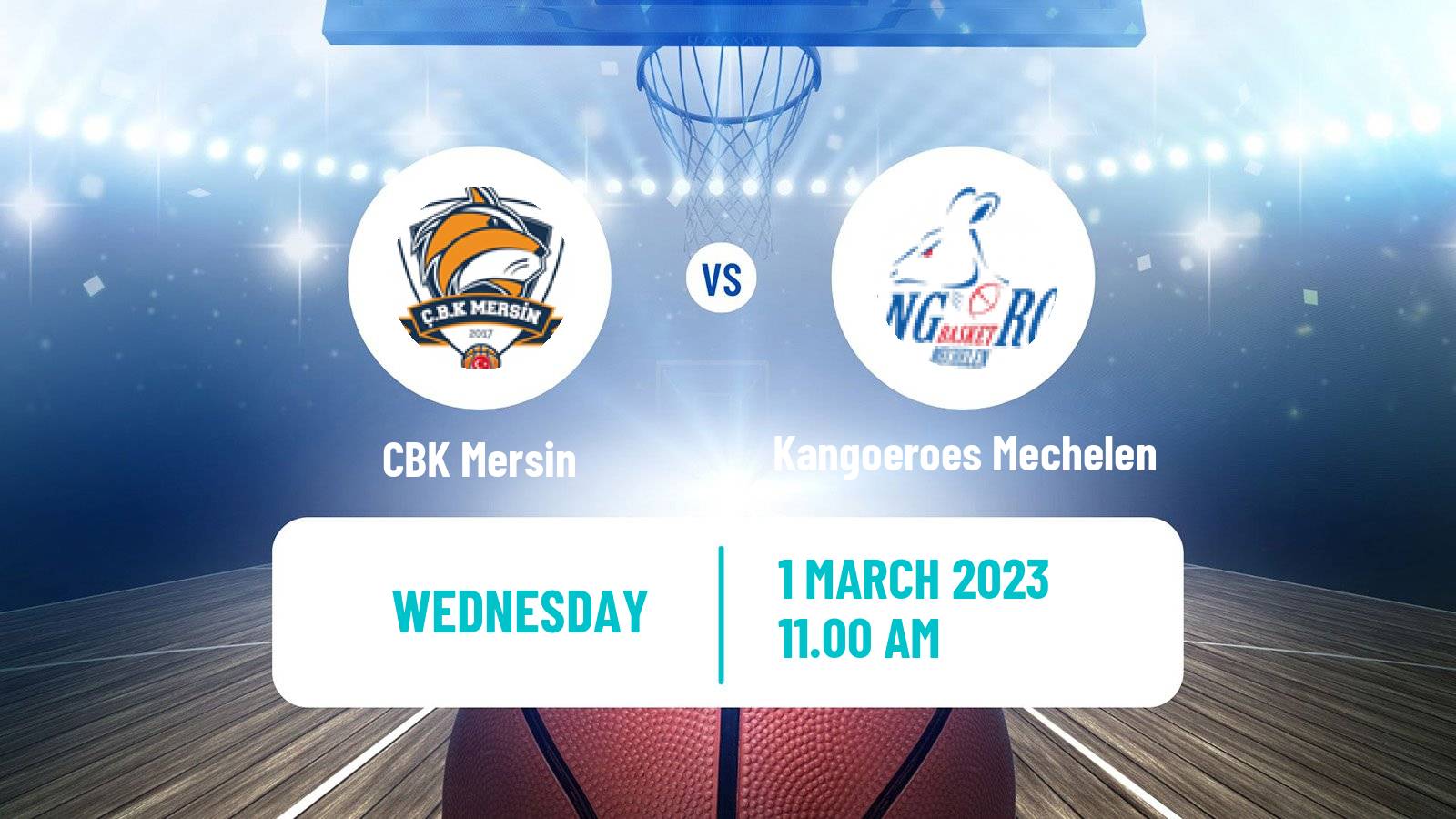 Basketball Euroleague Women CBK Mersin - Kangoeroes Mechelen