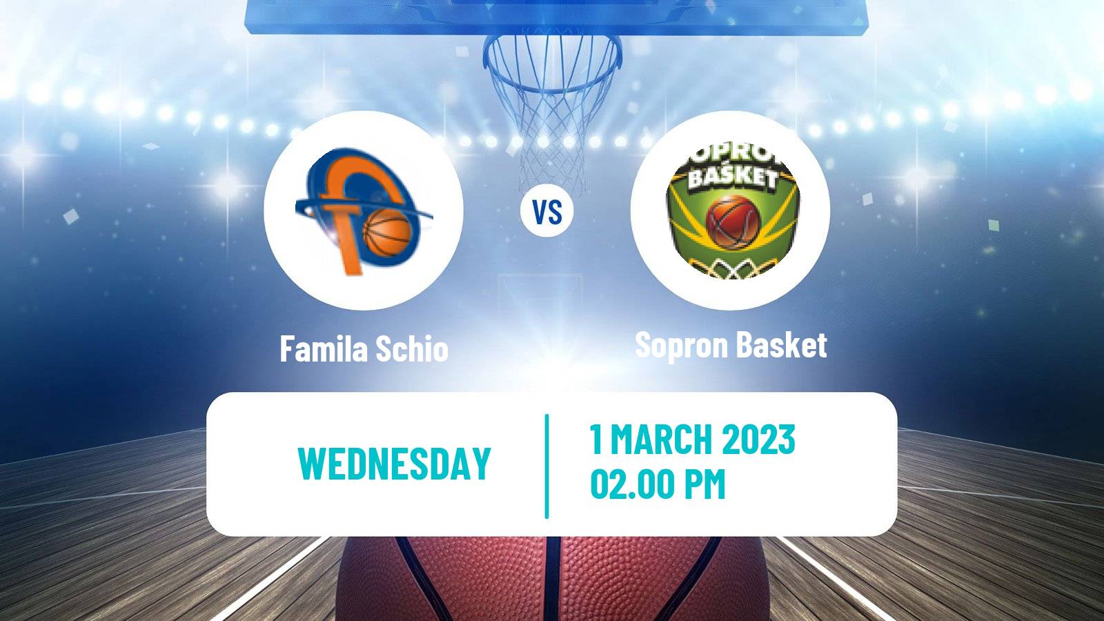 Basketball Euroleague Women Famila Schio - Sopron Basket