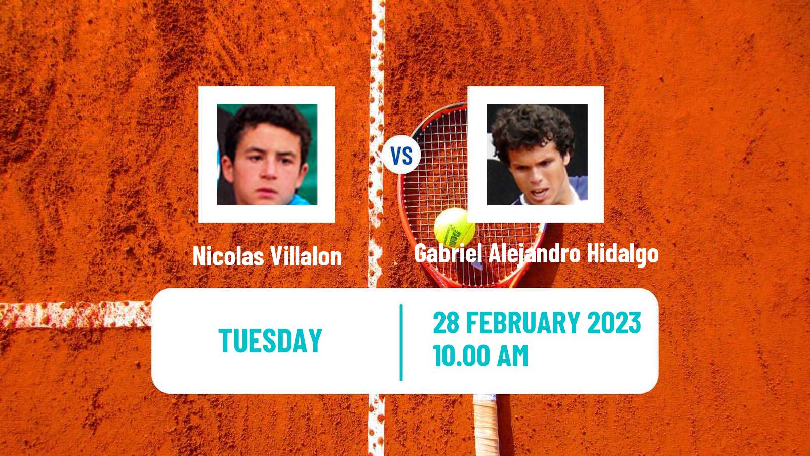 Tennis ITF Tournaments Nicolas Villalon - Gabriel Alejandro Hidalgo