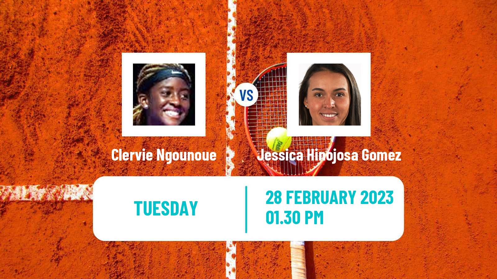 Tennis ITF Tournaments Clervie Ngounoue - Jessica Hinojosa Gomez
