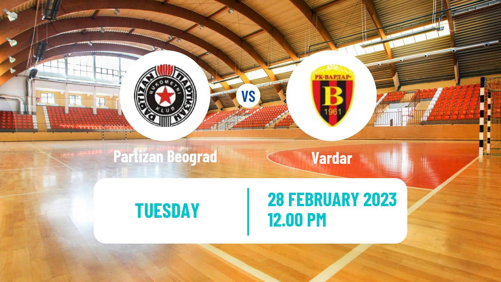 Handball SEHA Liga Partizan Beograd - Vardar