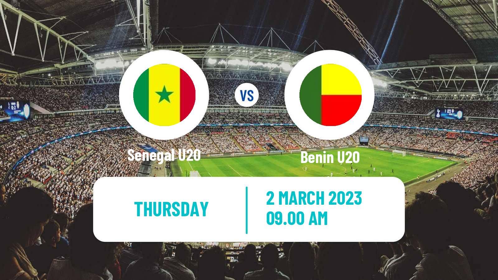 Soccer Africa Cup of Nations U20 Senegal U20 - Benin U20