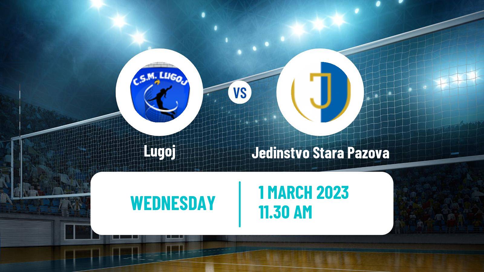 Volleyball CEV Challenge Cup Women Lugoj - Jedinstvo Stara Pazova