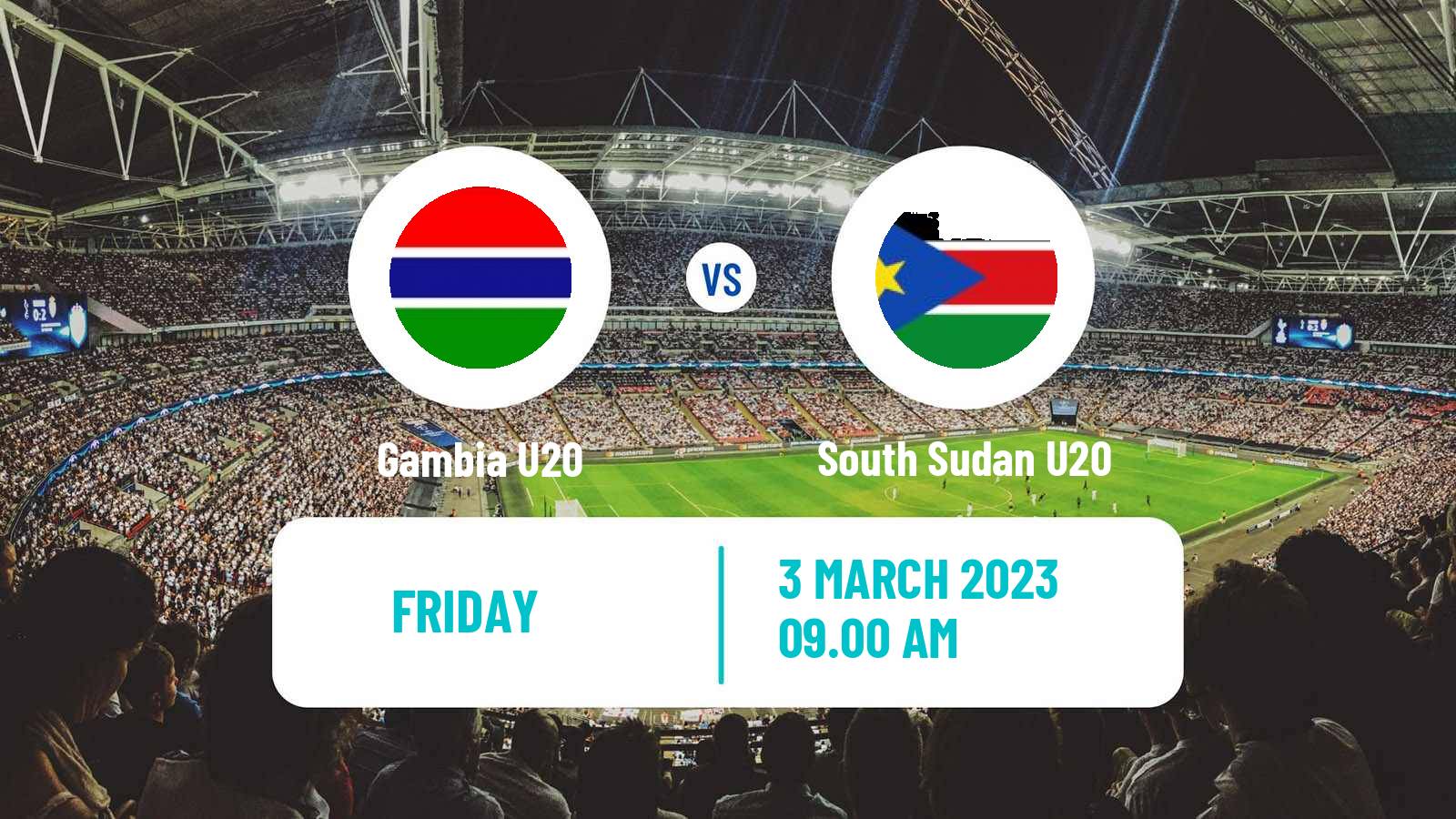 Soccer Africa Cup of Nations U20 Gambia U20 - South Sudan U20