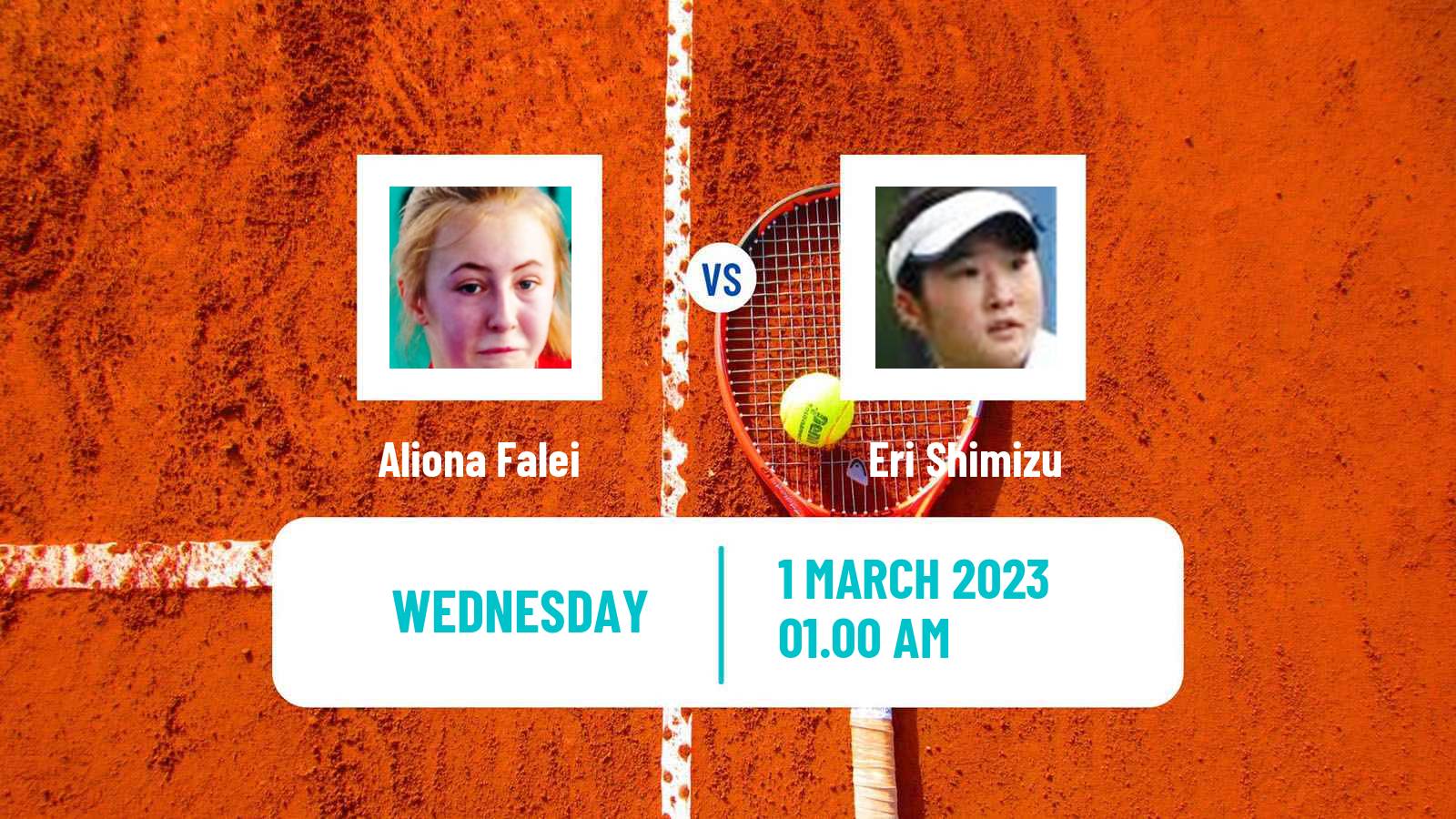 Tennis ITF Tournaments Aliona Falei - Eri Shimizu