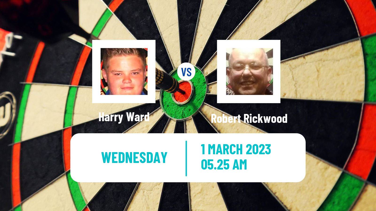 Darts Darts Harry Ward - Robert Rickwood