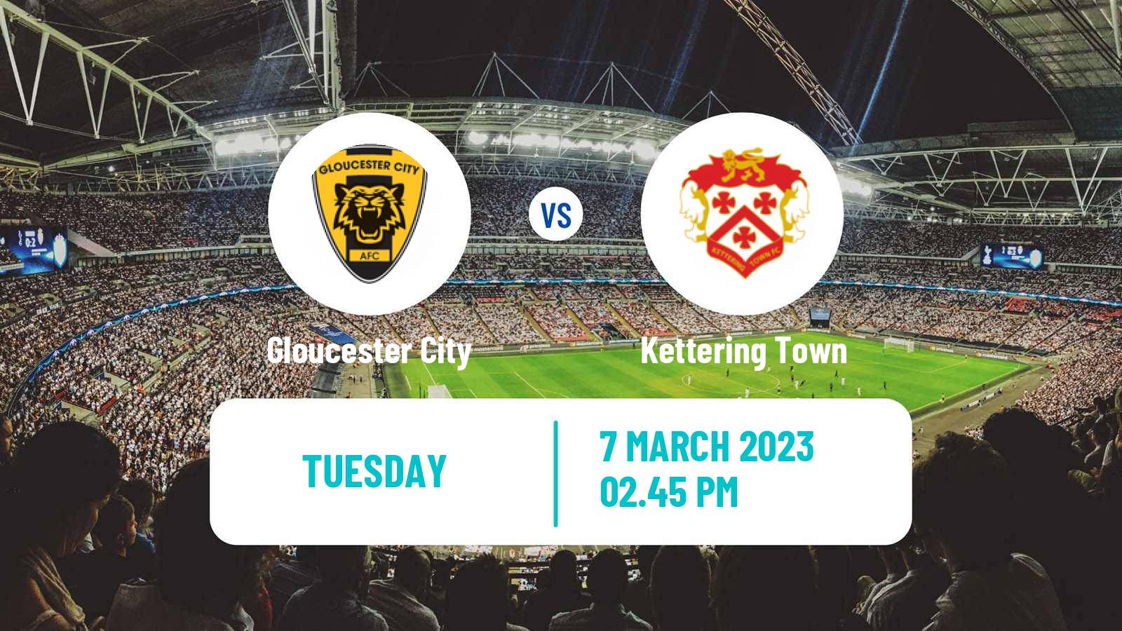 Soccer English National League North Gloucester City - Kettering Town