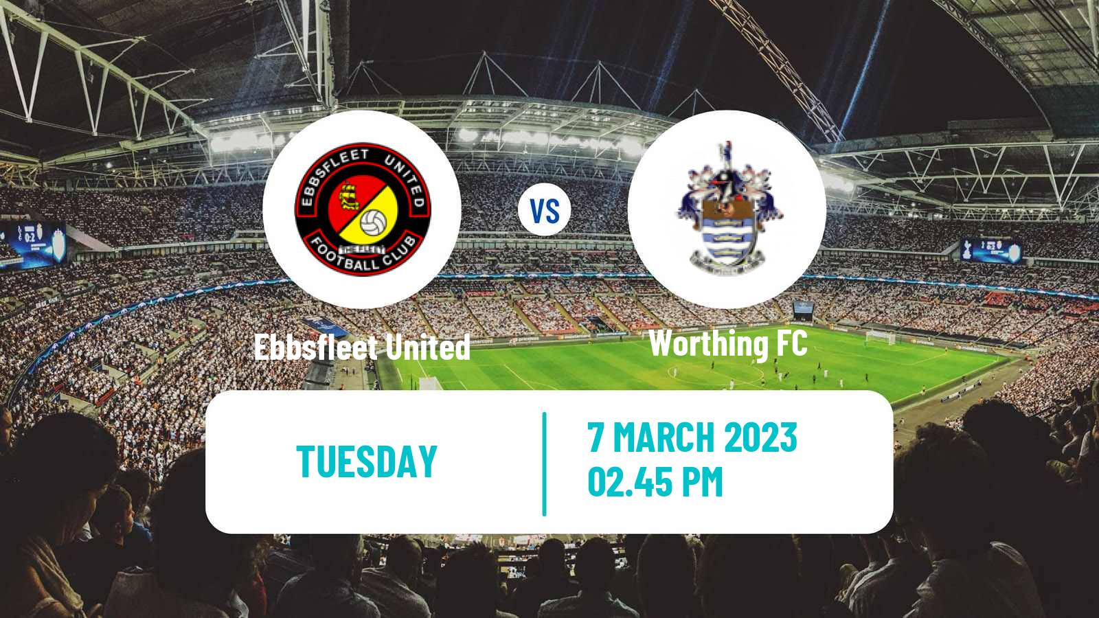 Soccer English National League South Ebbsfleet United - Worthing