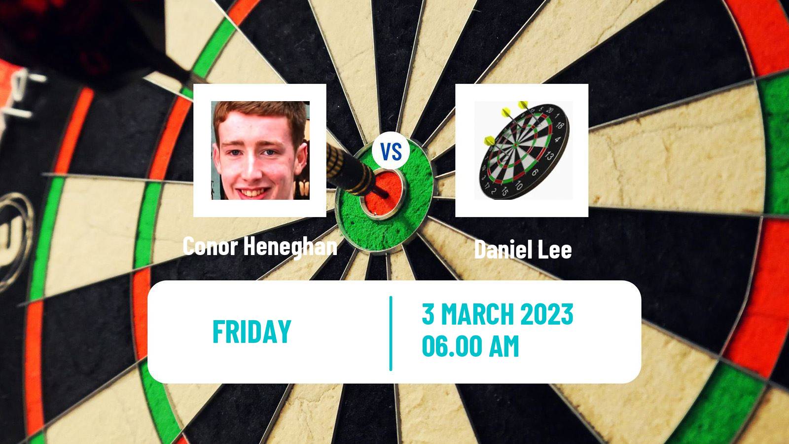 Darts Darts Conor Heneghan - Daniel Lee