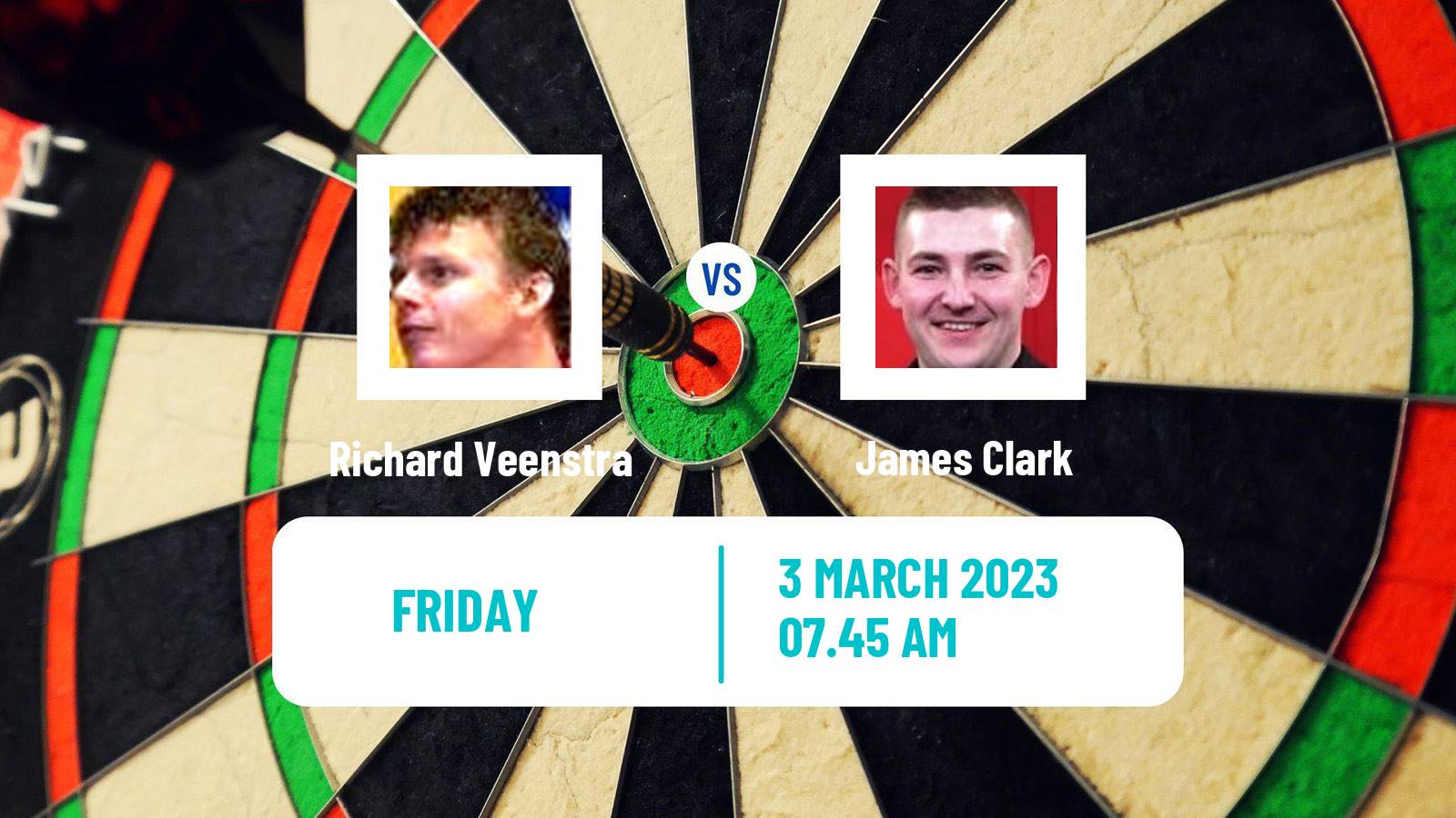 Darts Darts Richard Veenstra - James Clark