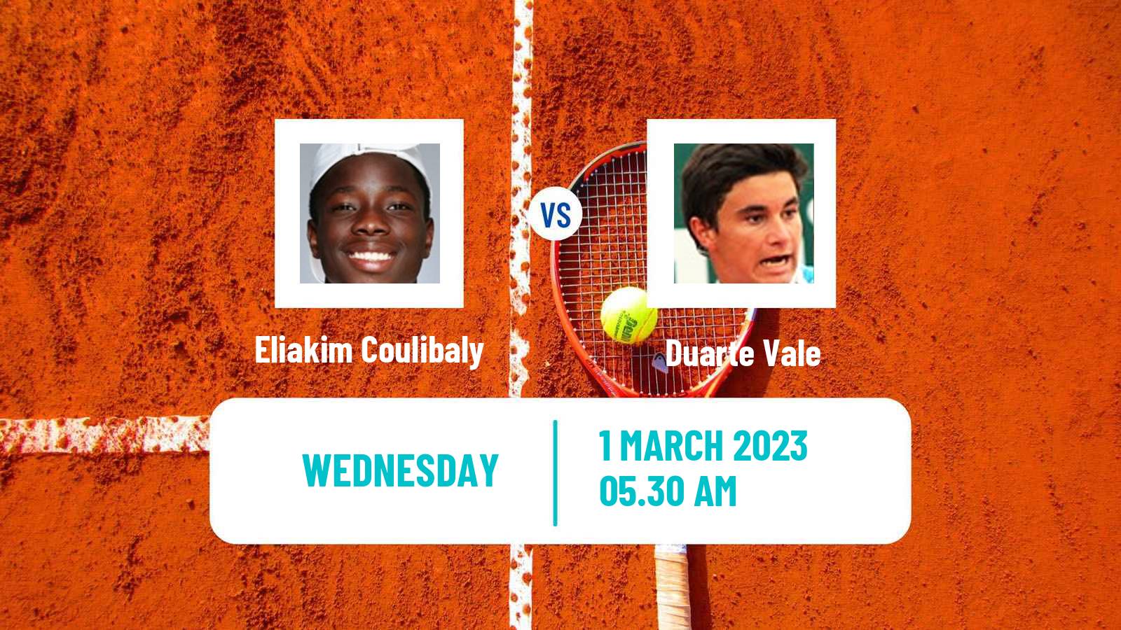 Tennis ITF Tournaments Eliakim Coulibaly - Duarte Vale