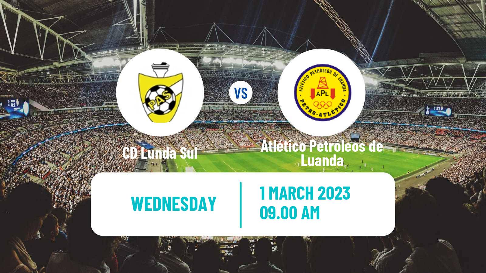 Soccer Angolan Girabola Lunda Sul - Atlético Petróleos de Luanda