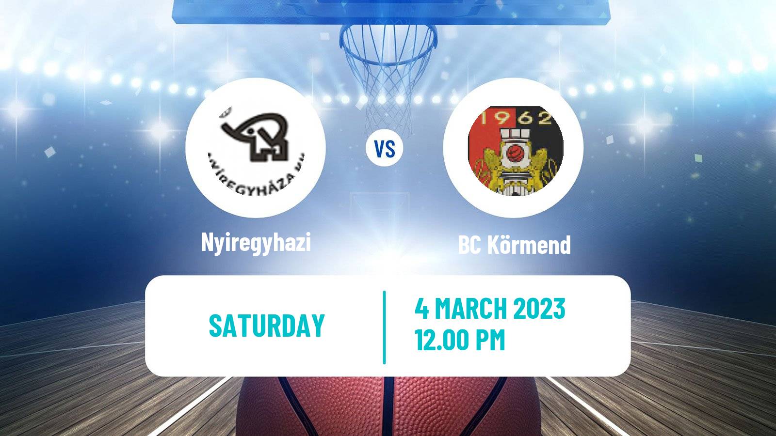 Basketball Hungarian NB I Basketball Nyiregyhazi - BC Körmend