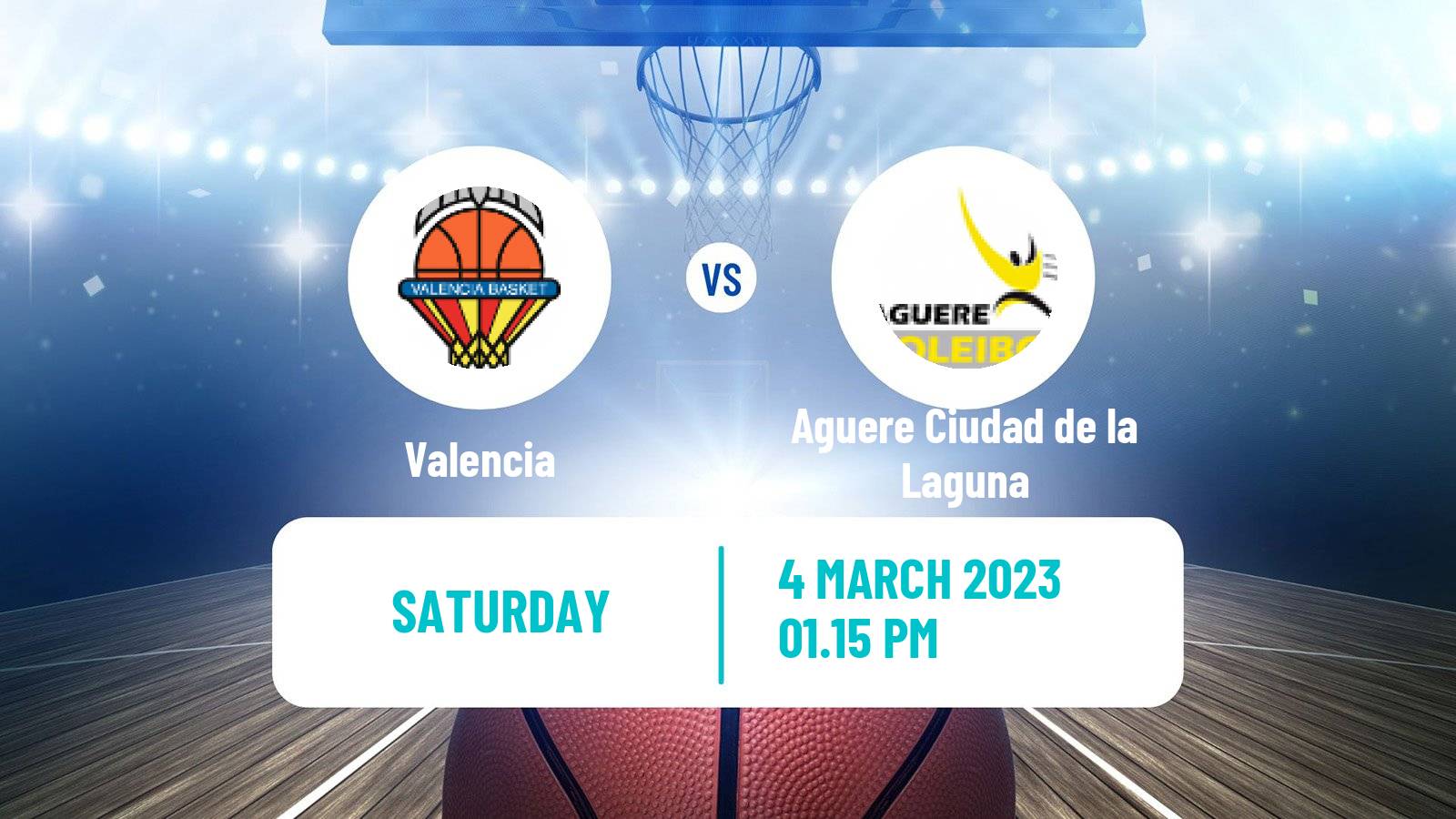 Basketball Spanish Liga Femenina Basketball Valencia - Aguere Ciudad de la Laguna