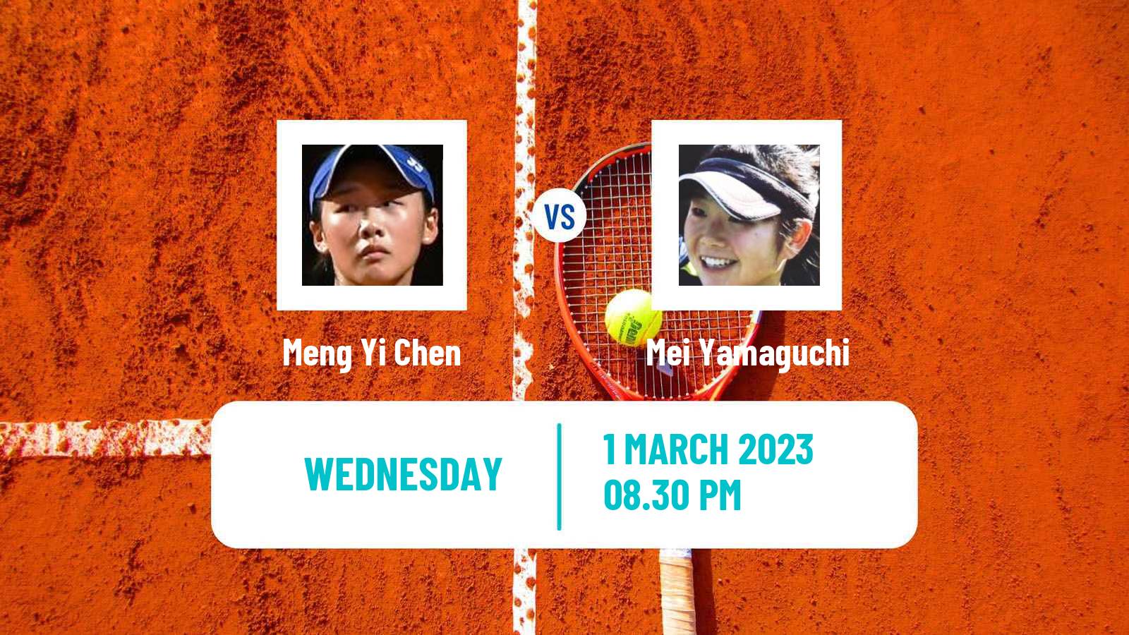 Tennis ITF Tournaments Meng Yi Chen - Mei Yamaguchi