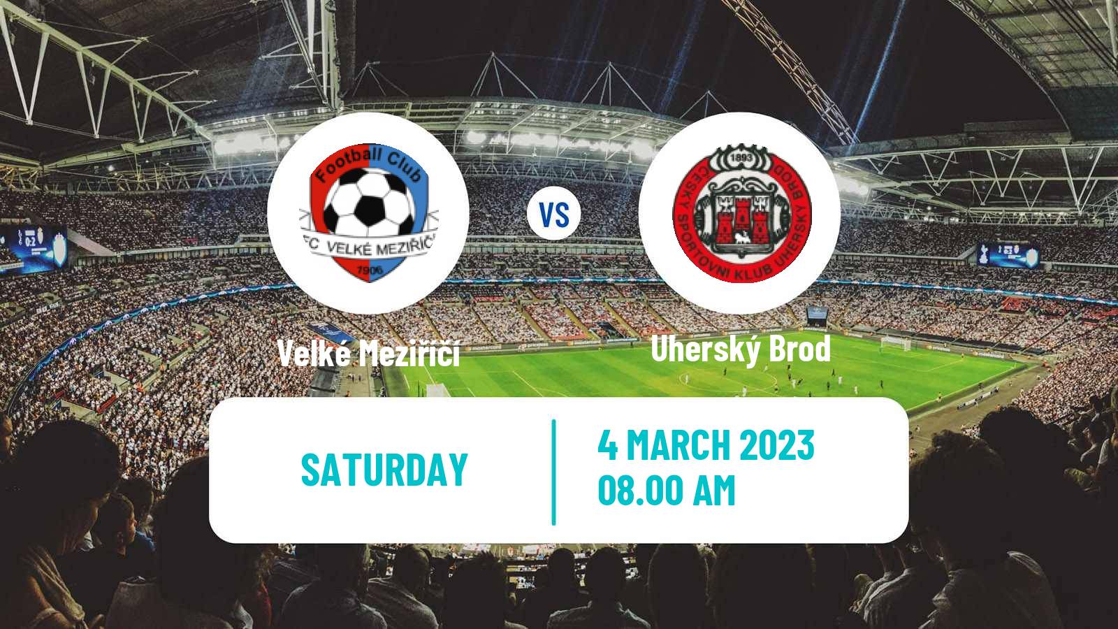 Soccer Czech MSFL Velké Meziříčí - Uherský Brod