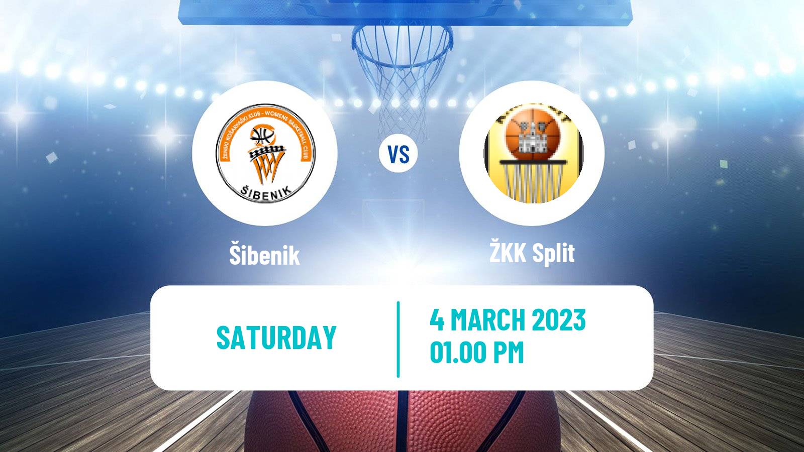 Basketball Croatian Premijer Liga Basketball Women Šibenik - Split