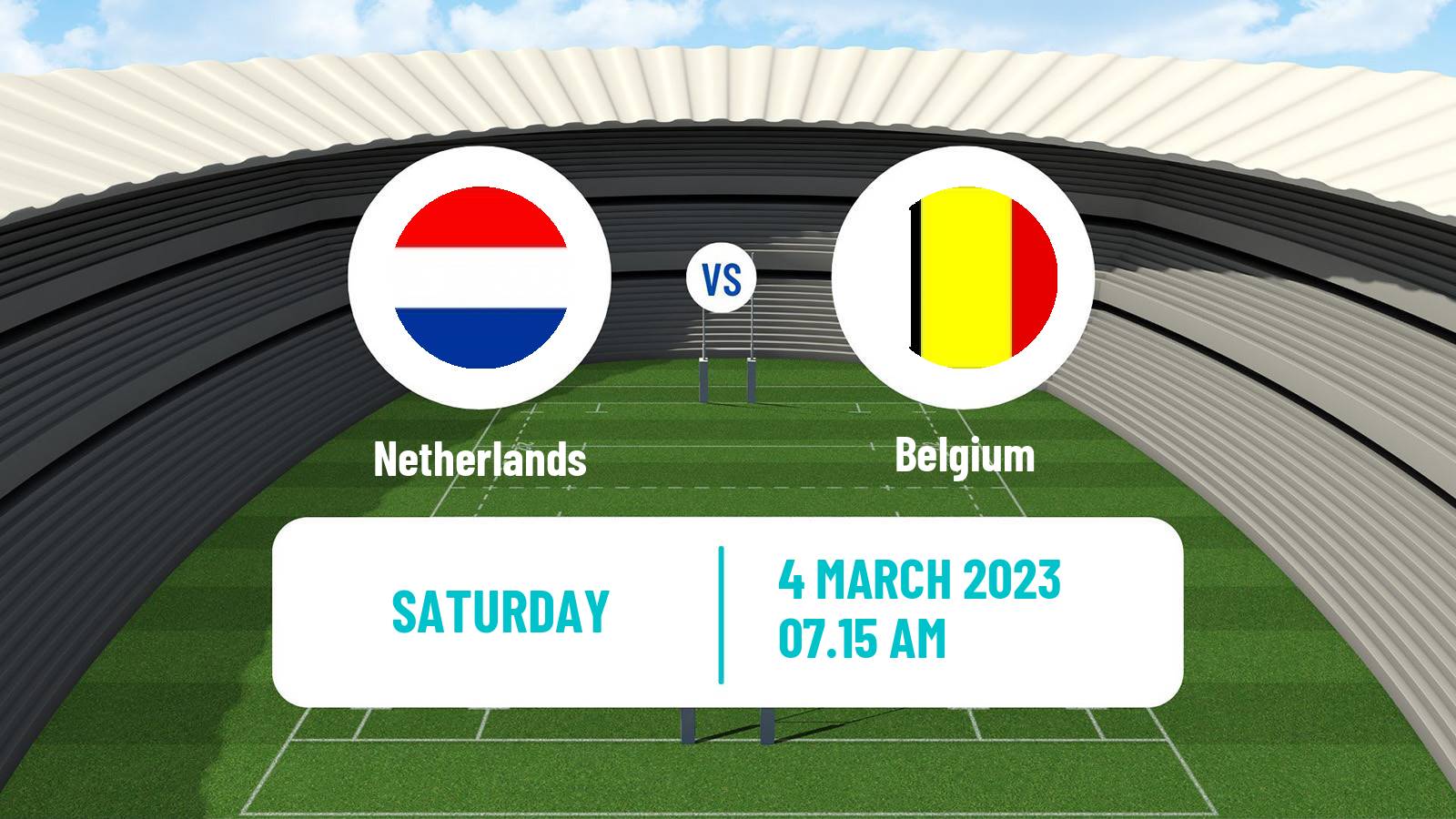 Rugby union Rugby Europe Championship Netherlands - Belgium