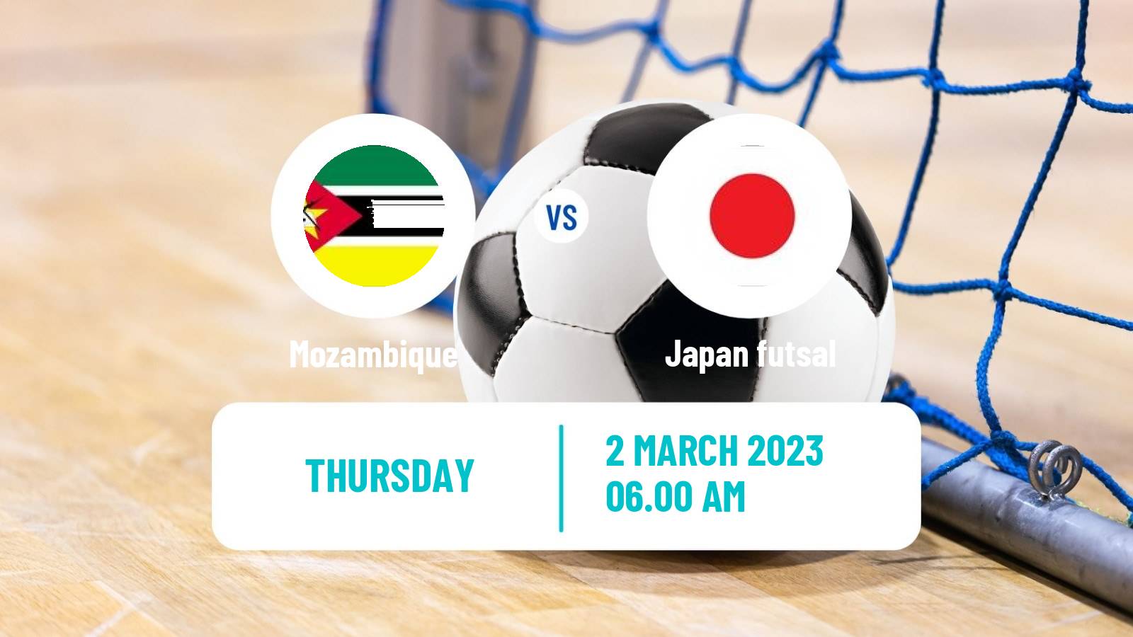 Futsal Friendly International Futsal Mozambique - Japan