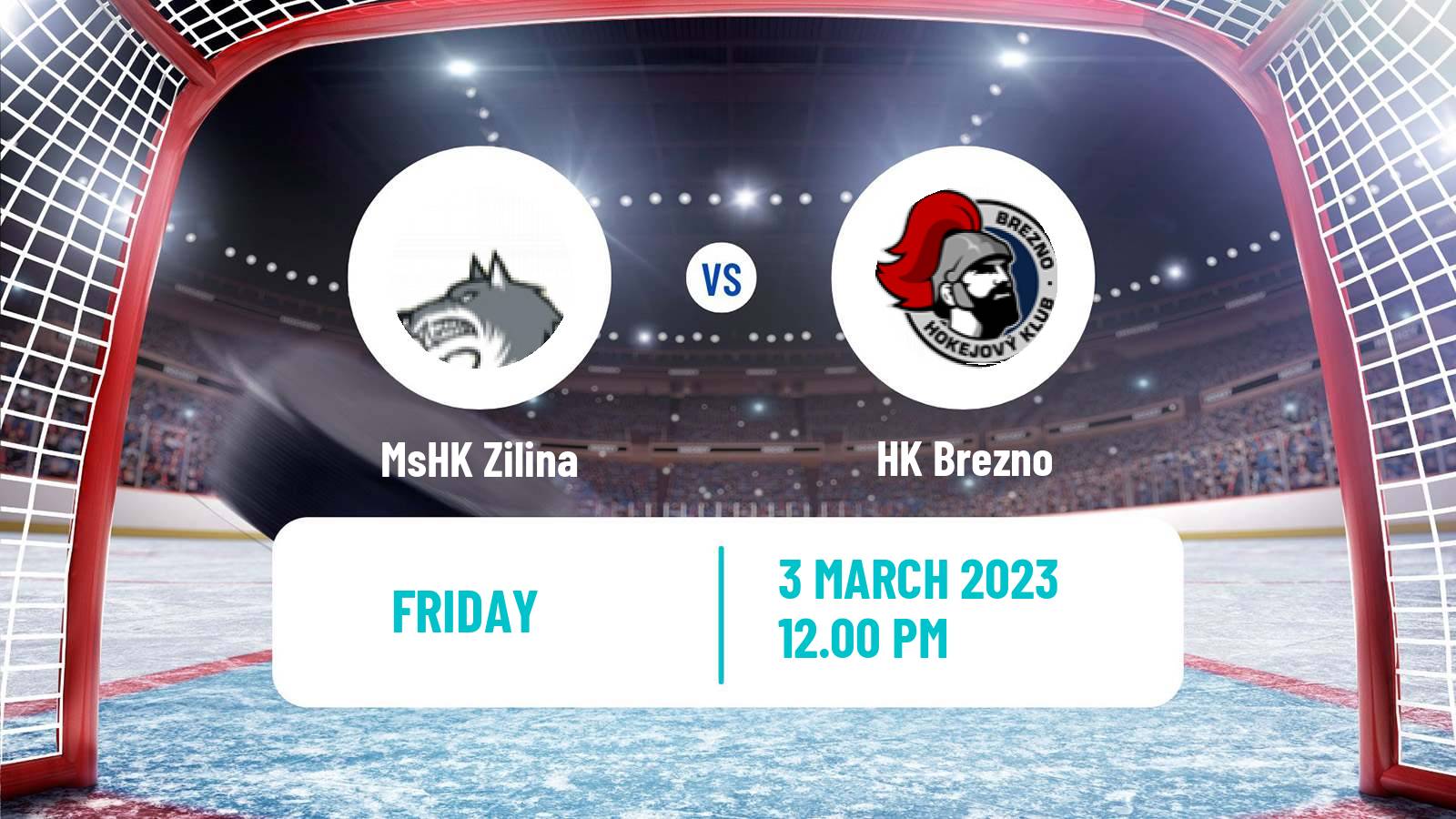 Hockey Slovak 1 Liga Hockey MsHK Žilina - Brezno
