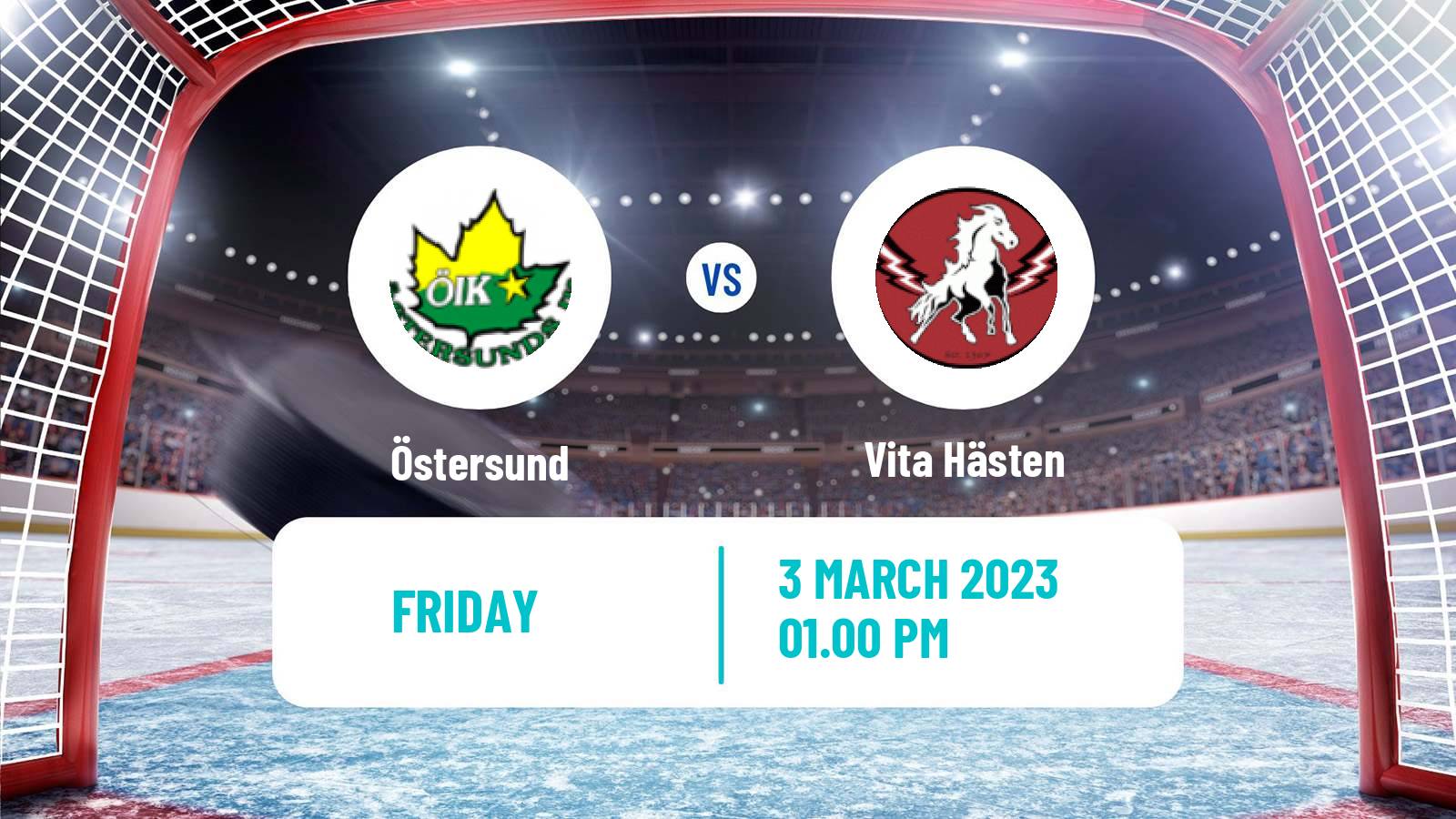 Hockey Swedish Hockey Allsvenskan Östersund - Vita Hästen