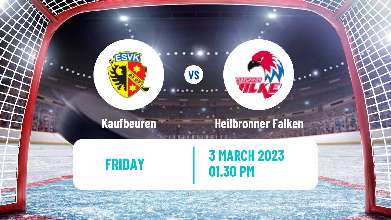 Hockey German DEL2 Kaufbeuren - Heilbronner Falken