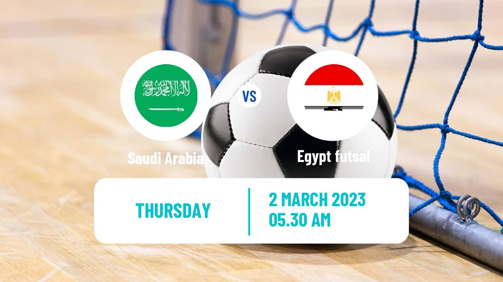 Futsal Friendly International Futsal Saudi Arabia - Egypt