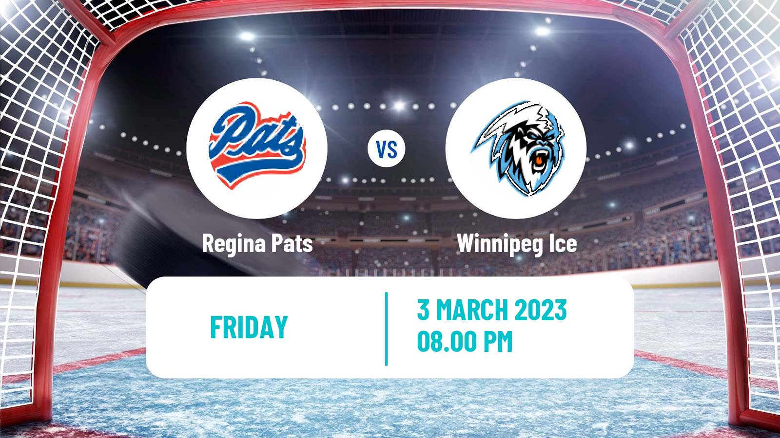 Hockey WHL Regina Pats - Winnipeg Ice